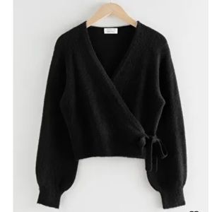 & Other Stories Wrap Cardigan